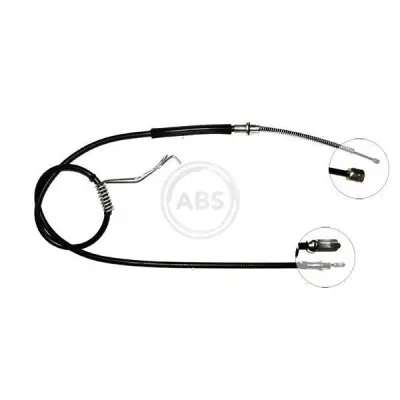 Devolución Gratuita Cable de accionamiento, freno de estacionamiento A.B.S. K17867